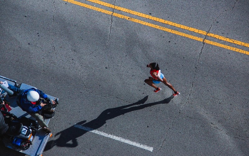 Runner Race Competition Female